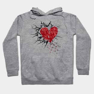 Shattered Heart Hoodie